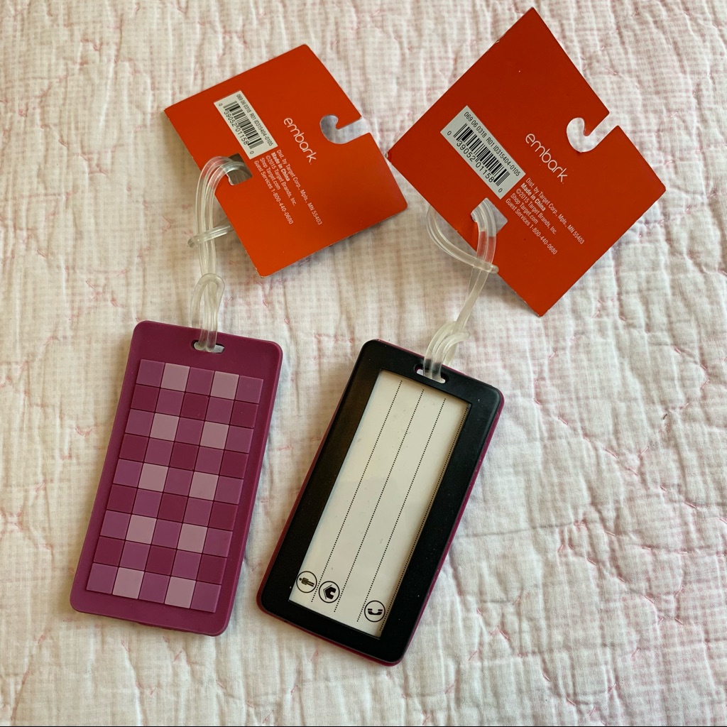 New  Embark Luggage Tags